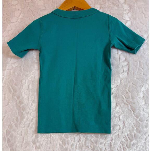 Hanna Andersson Disney Collab The Little Mermaid Ariel Teal Metallic Gold Size 4 - Picture 3 of 5